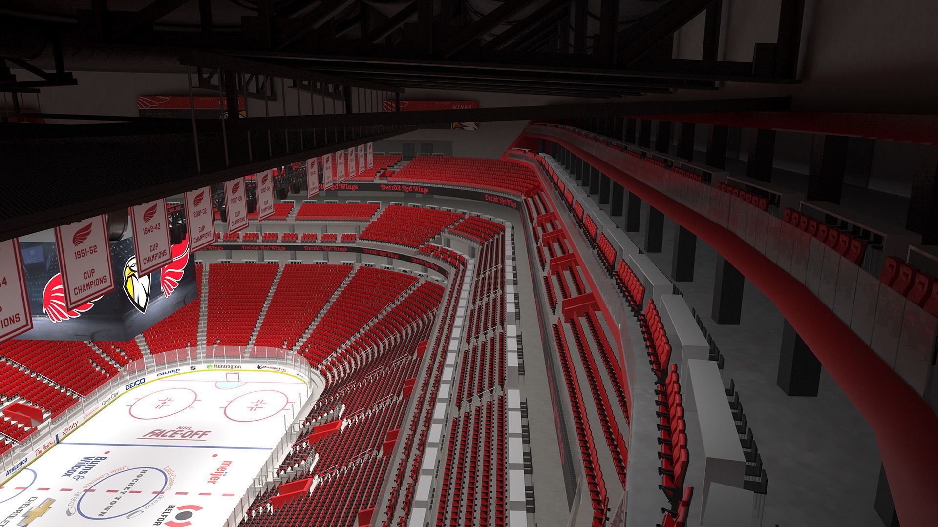 NHL Arena 3D model_15