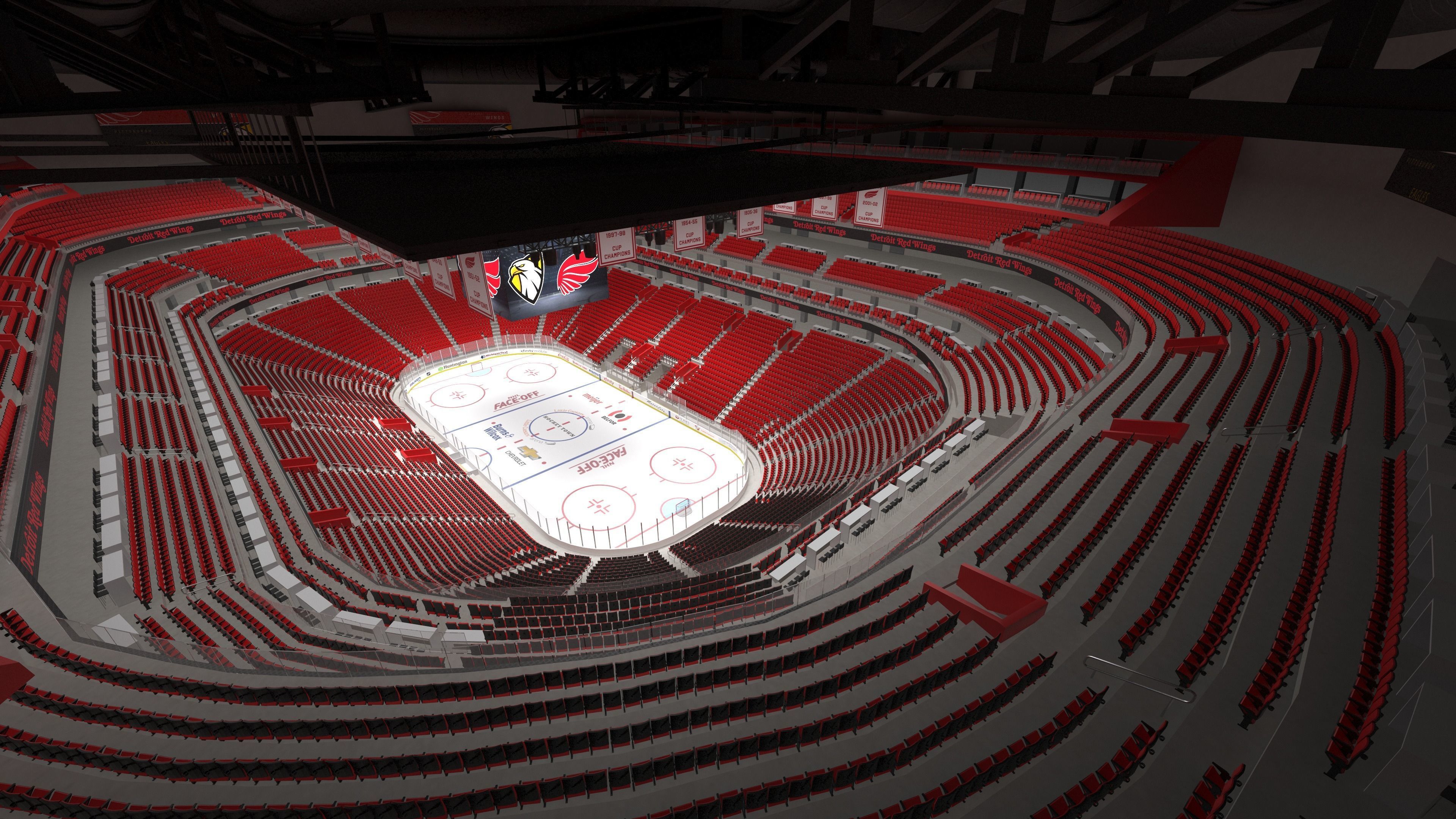 NHL Arena 3D model_48