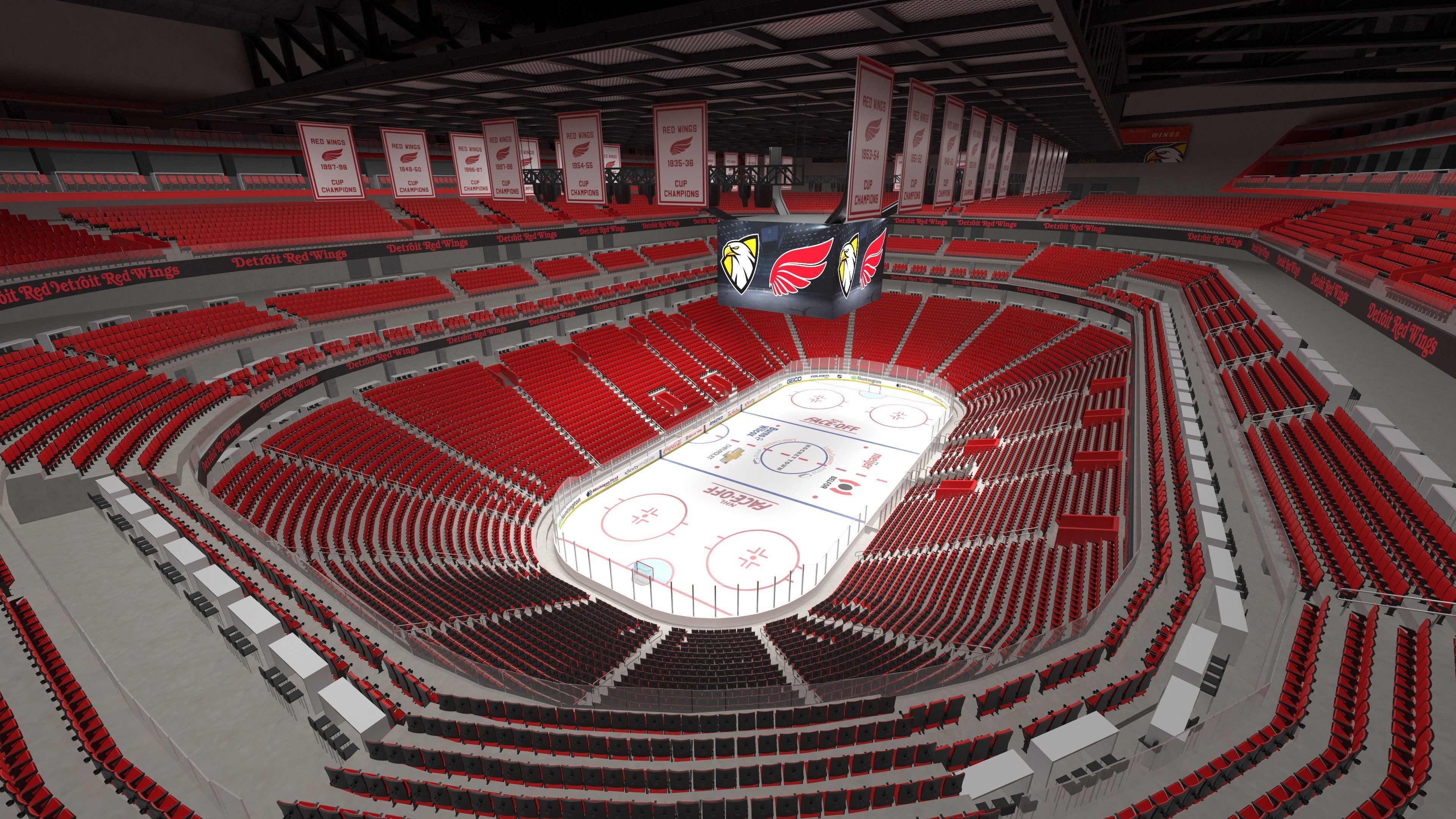NHL Arena 3D model_47