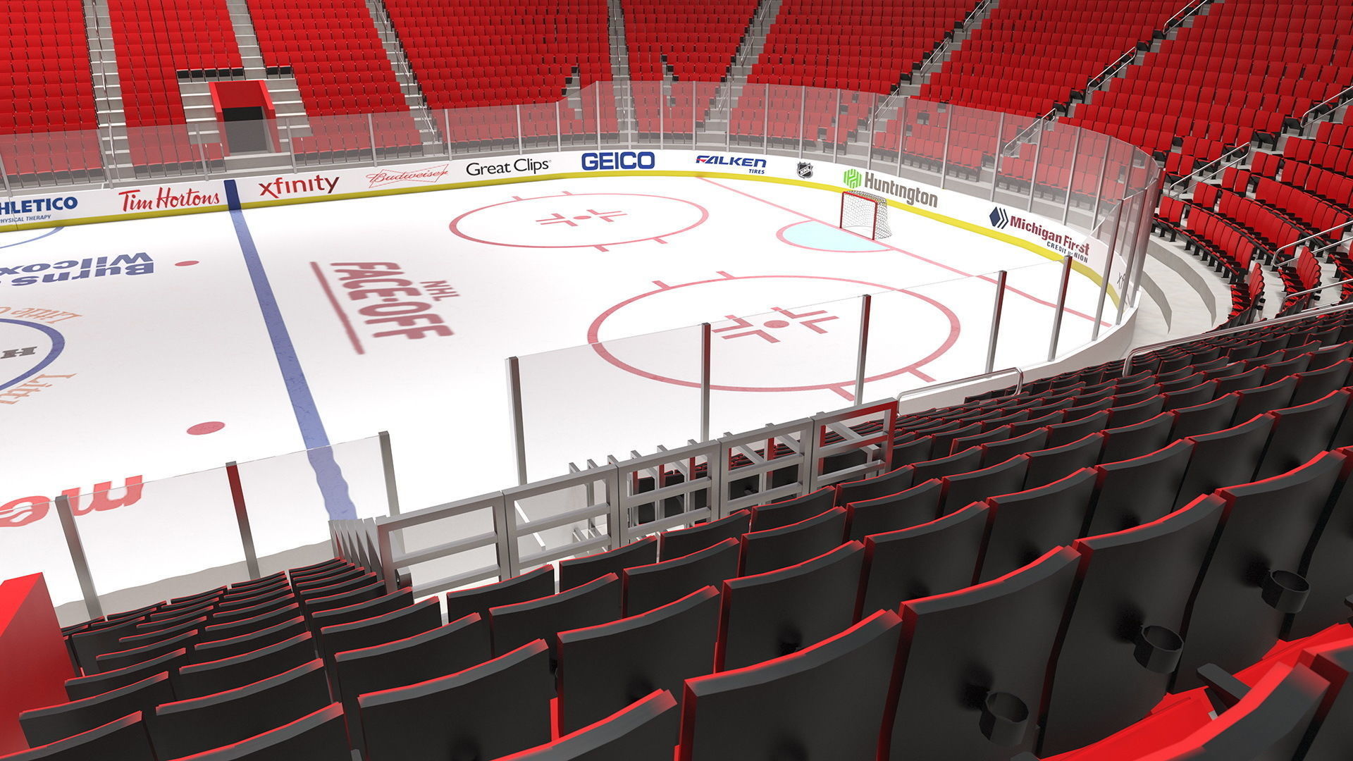 NHL Arena 3D model_21