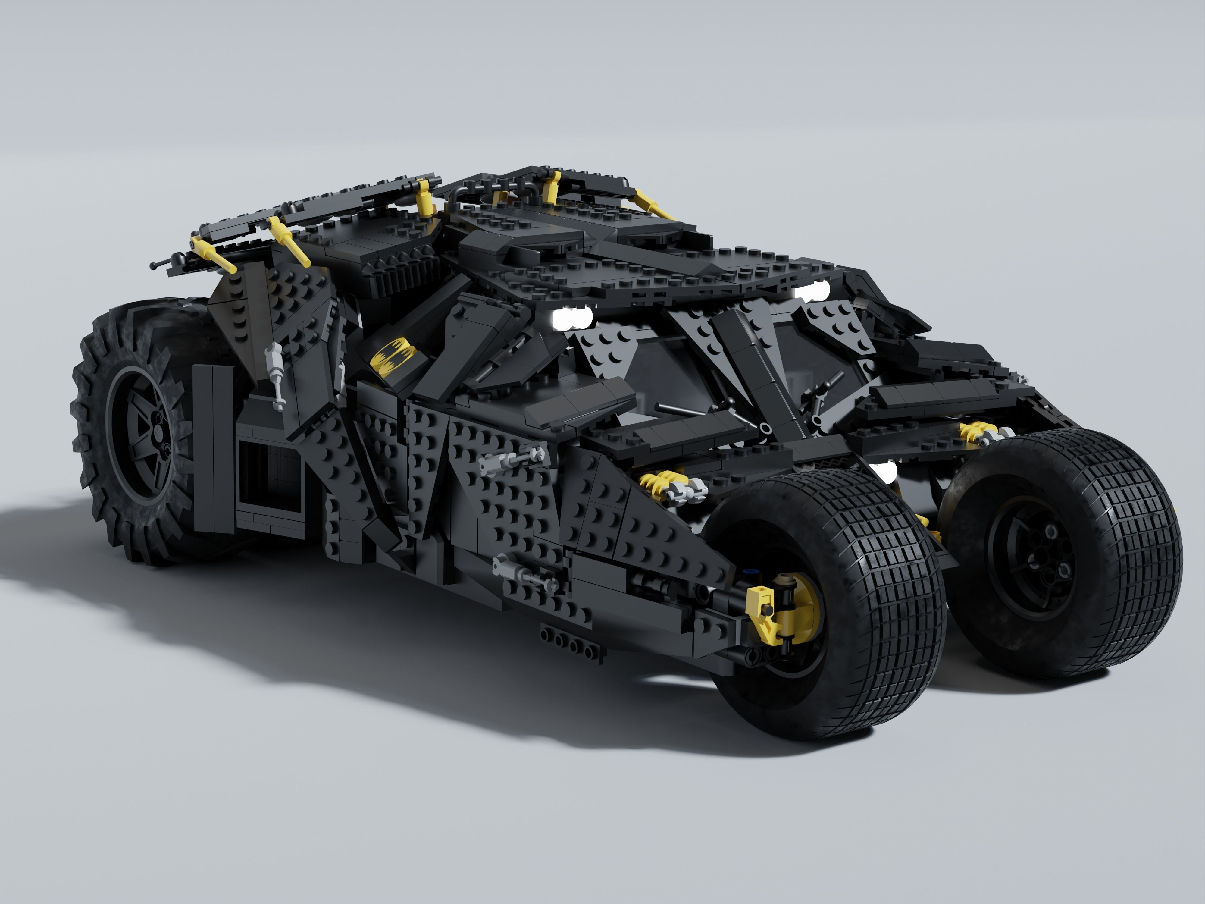 LEGO Batmobile Tumbler 3D model 3D model_2