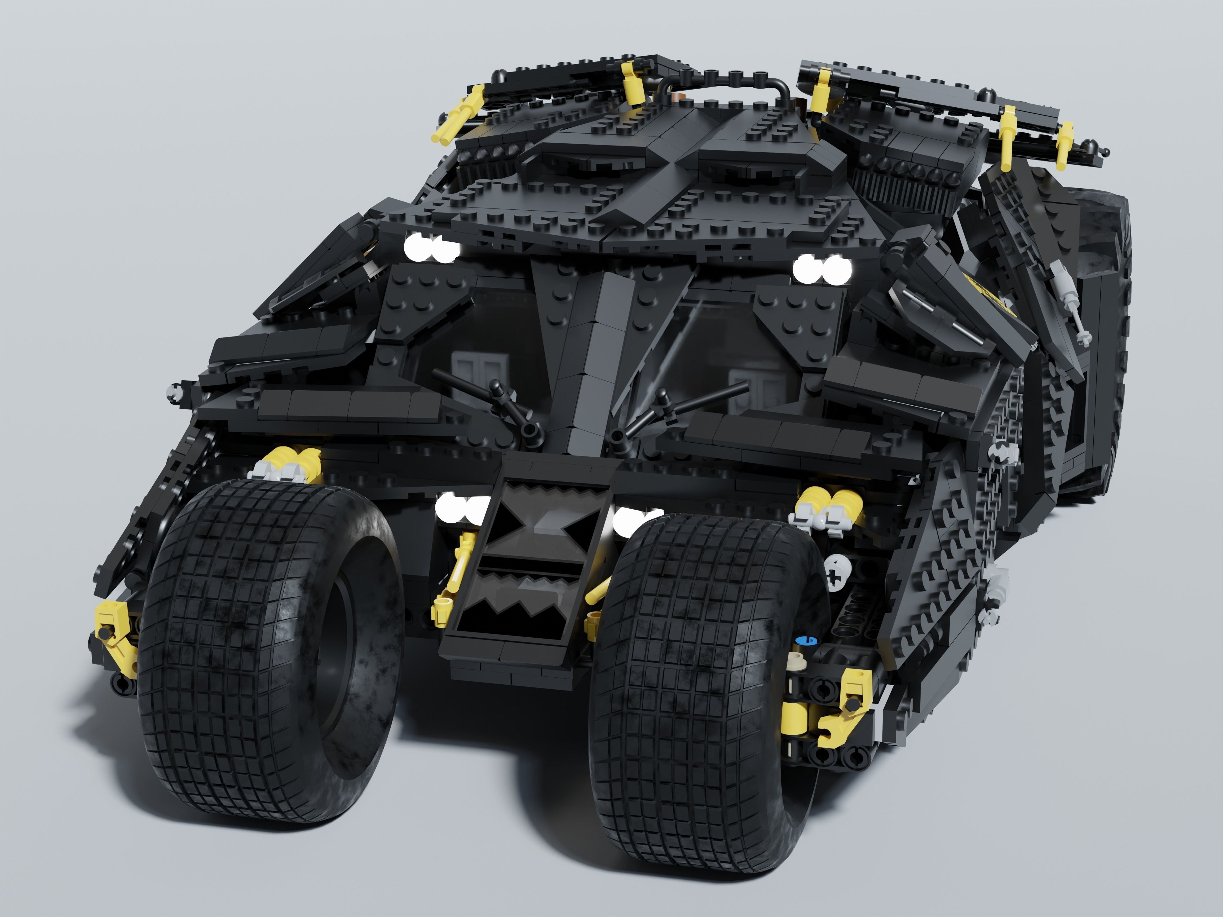 LEGO Batmobile Tumbler 3D model 3D model_4