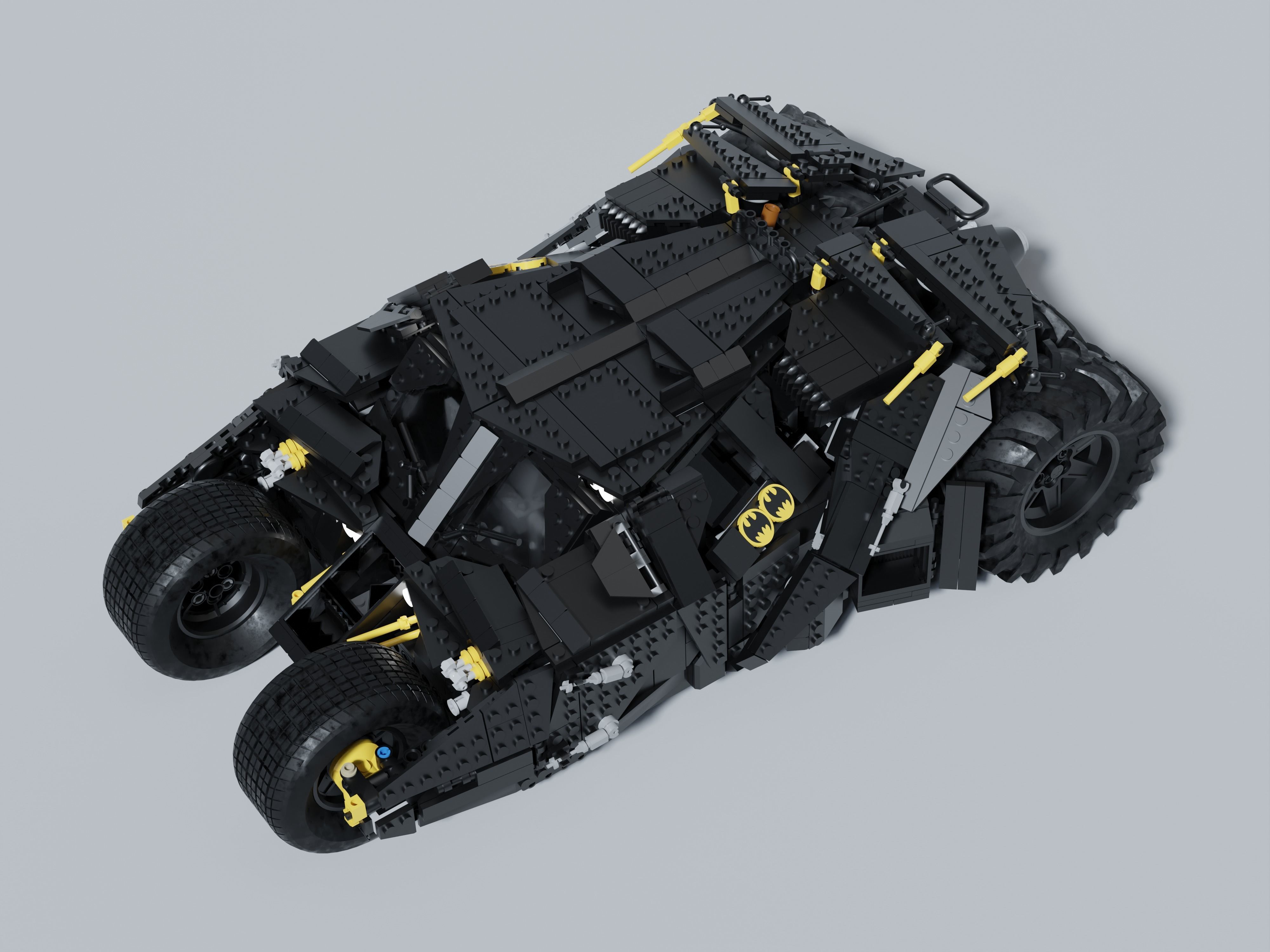 LEGO Batmobile Tumbler 3D model 3D model_3