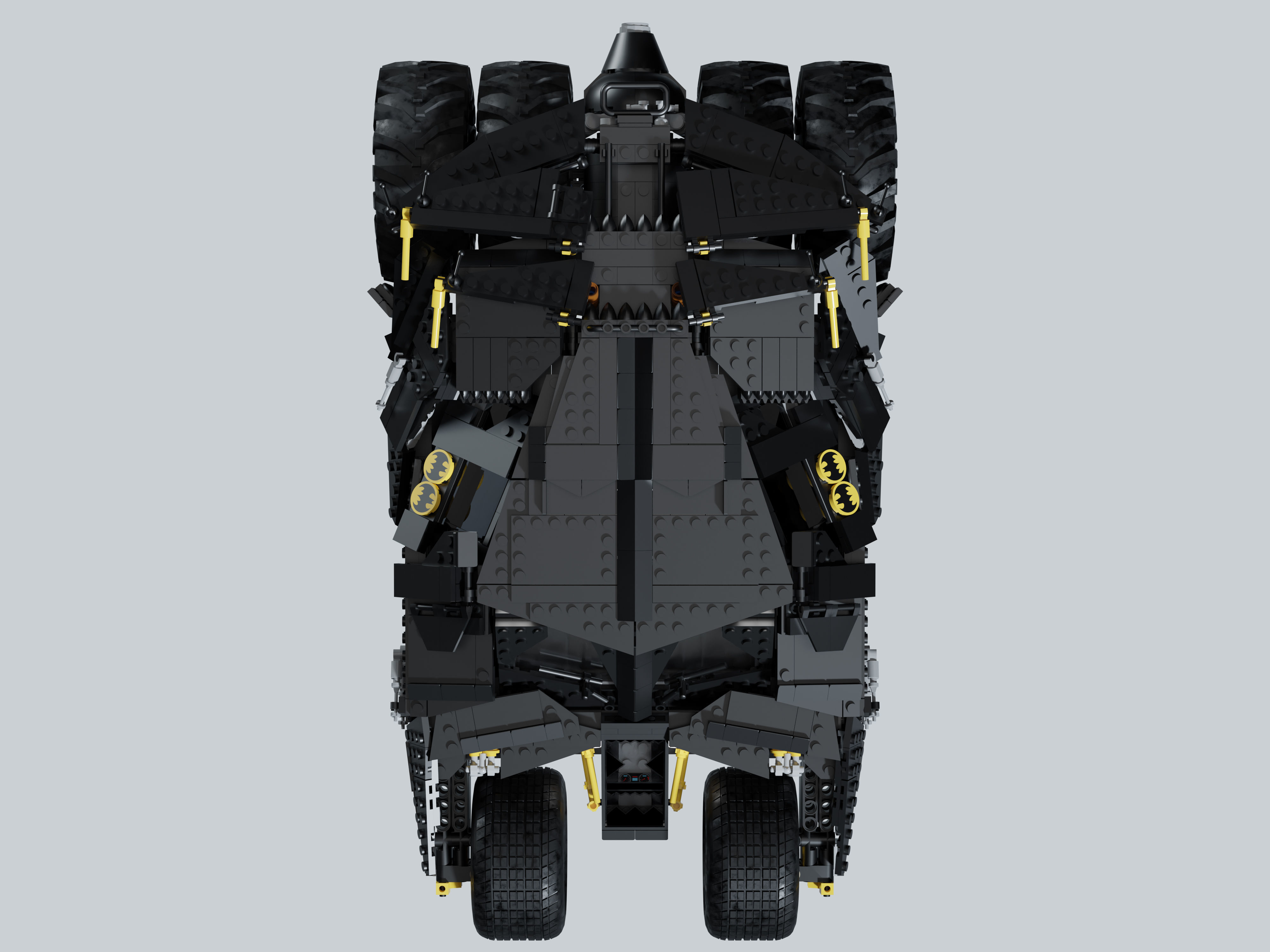 LEGO Batmobile Tumbler 3D model 3D model_7