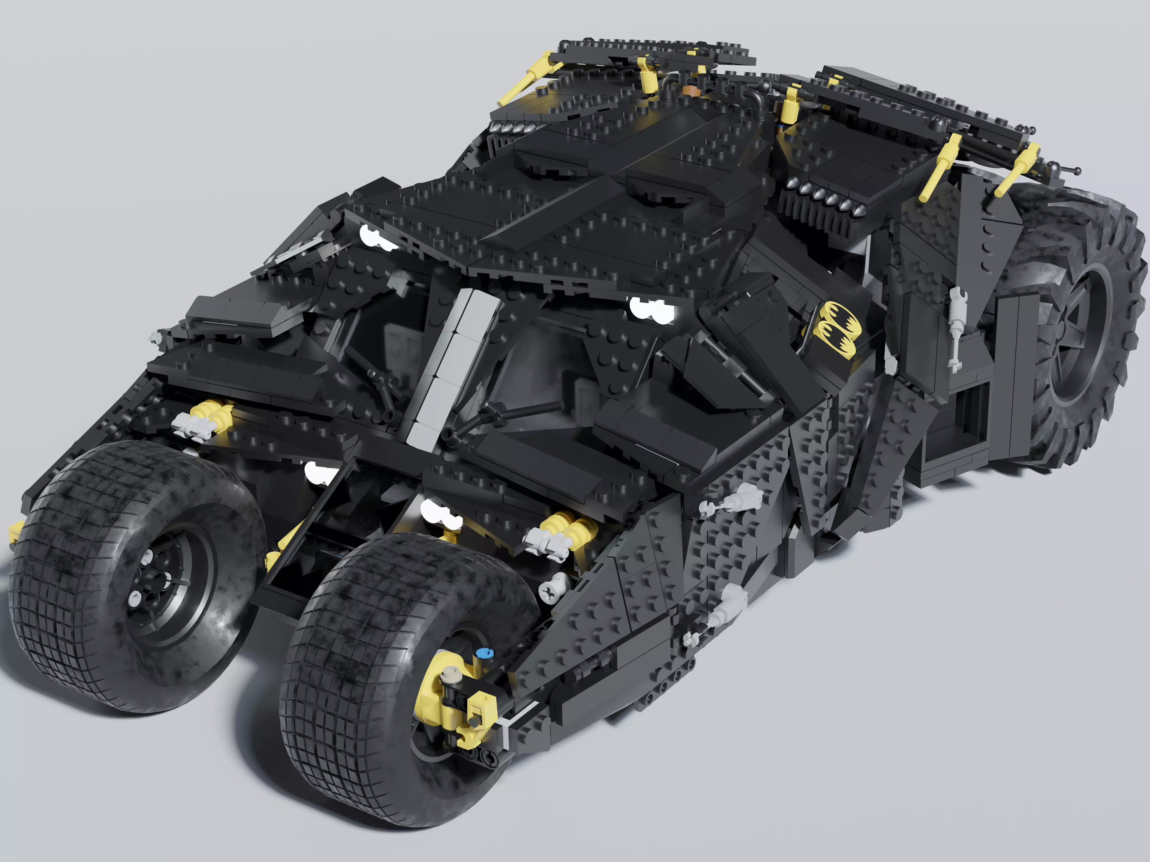 LEGO Batmobile Tumbler 3D model 3D model_0