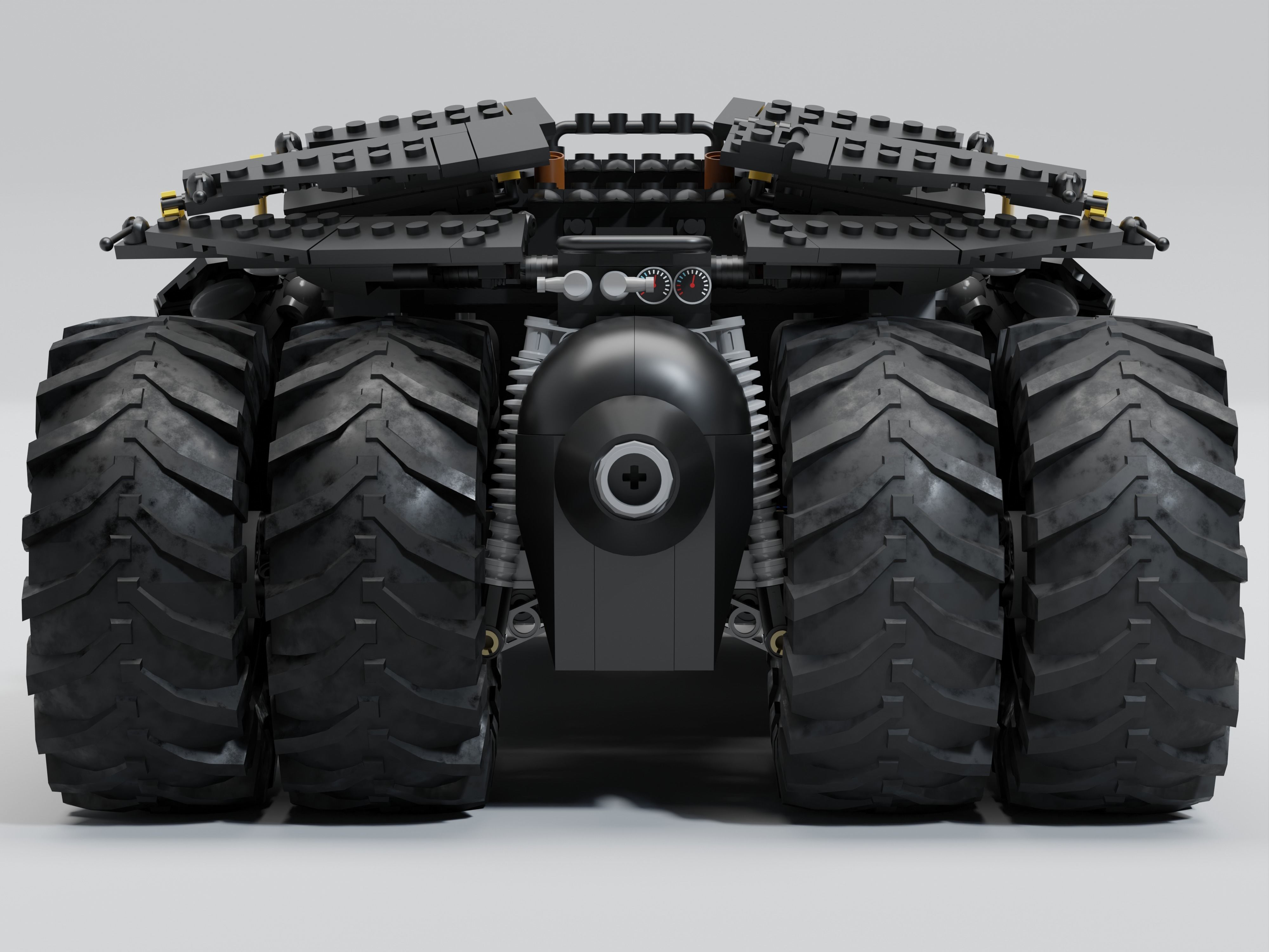 LEGO Batmobile Tumbler 3D model 3D model_6