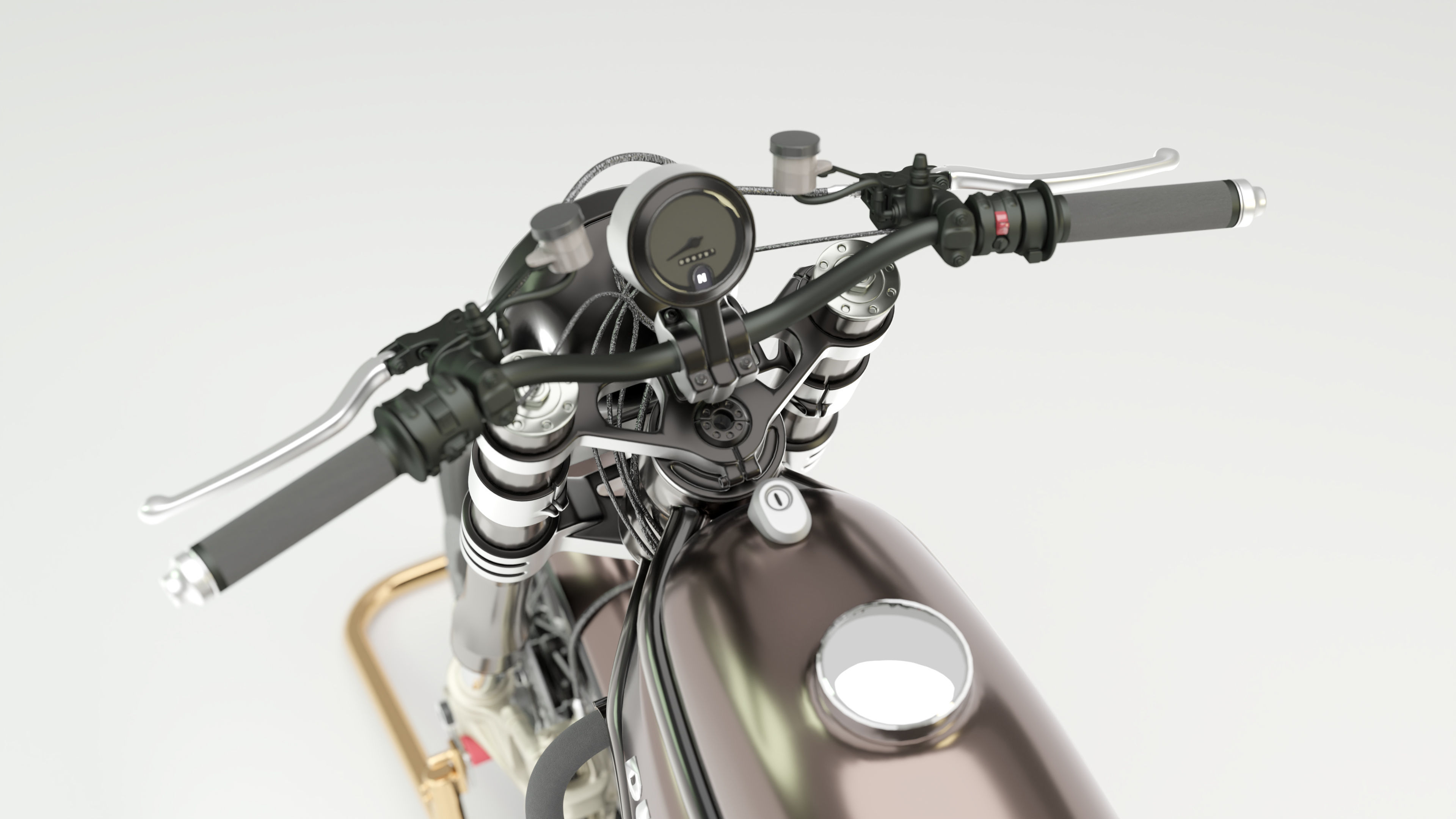 Custom Master Motorcycle 3D model_7