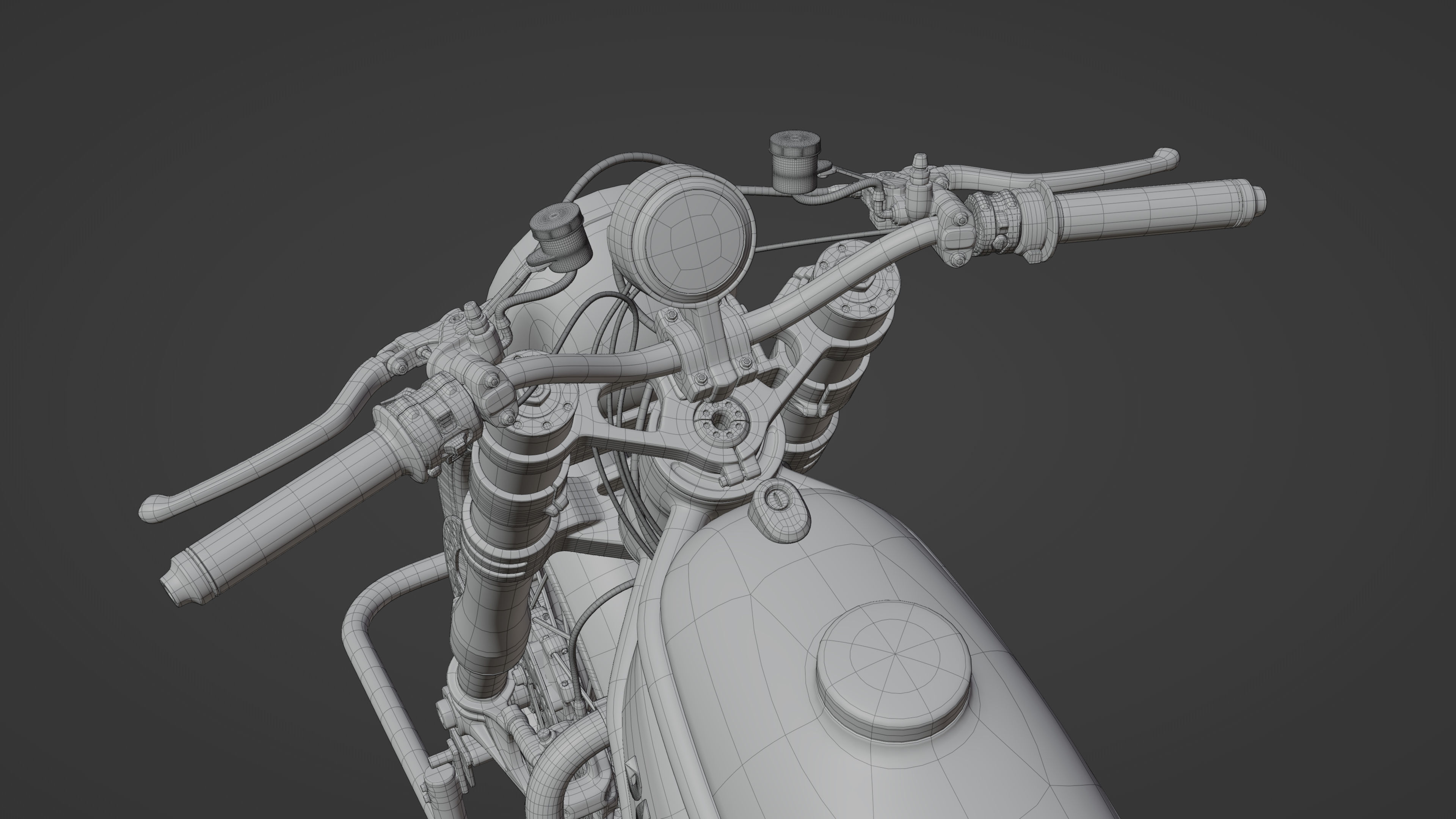 Custom Master Motorcycle 3D model_37