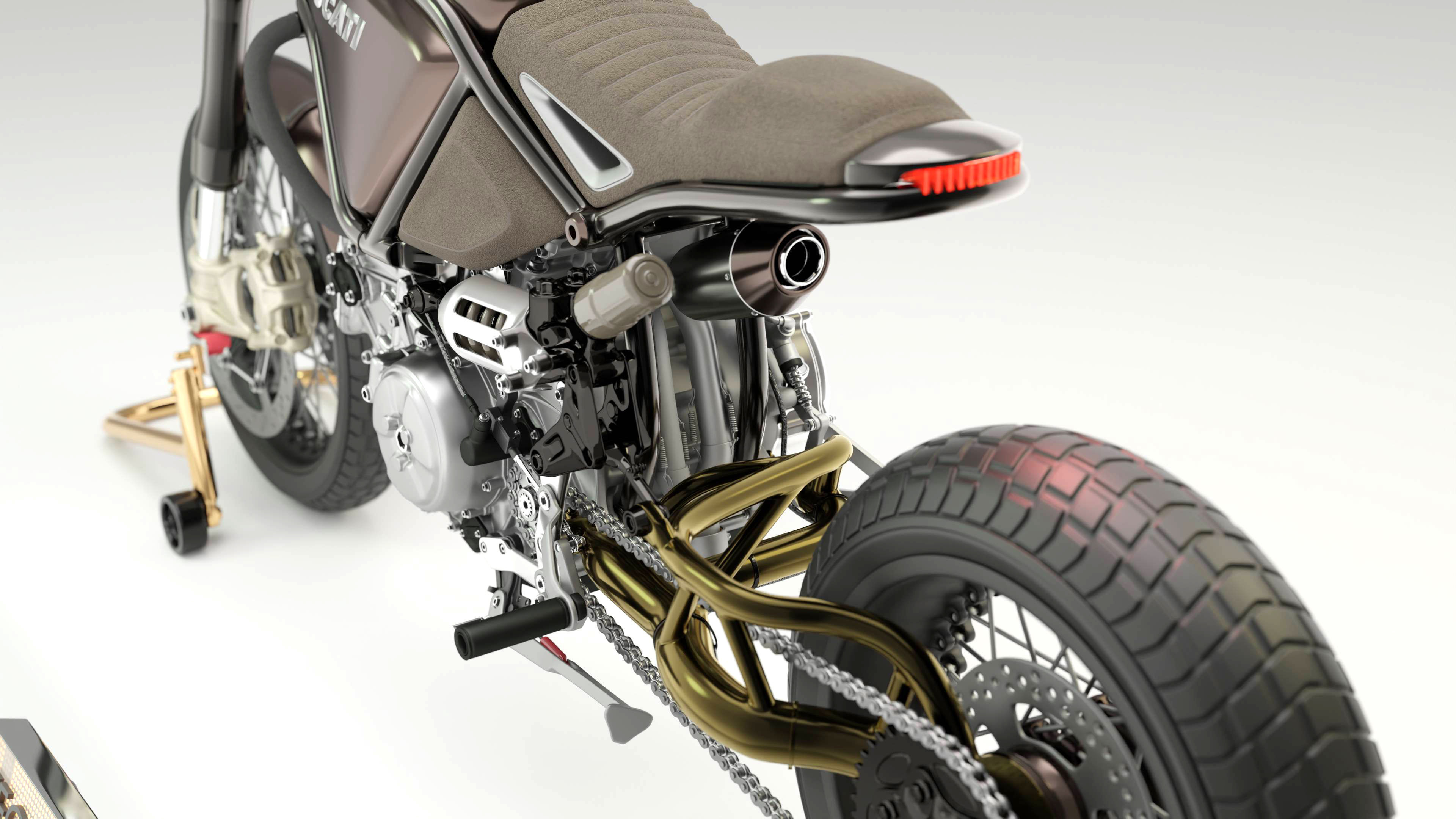 Custom Master Motorcycle 3D model_9