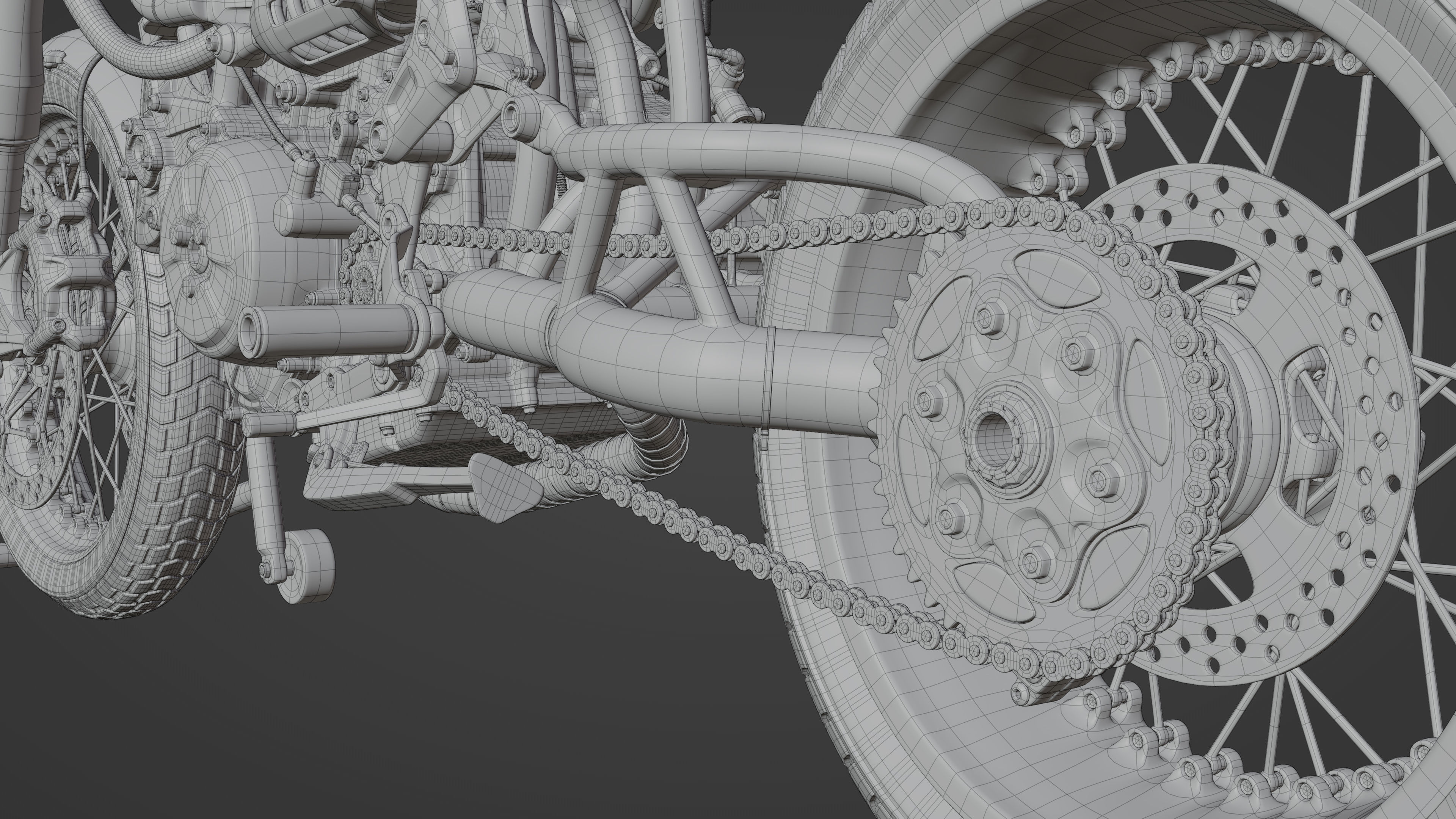 Custom Master Motorcycle 3D model_33