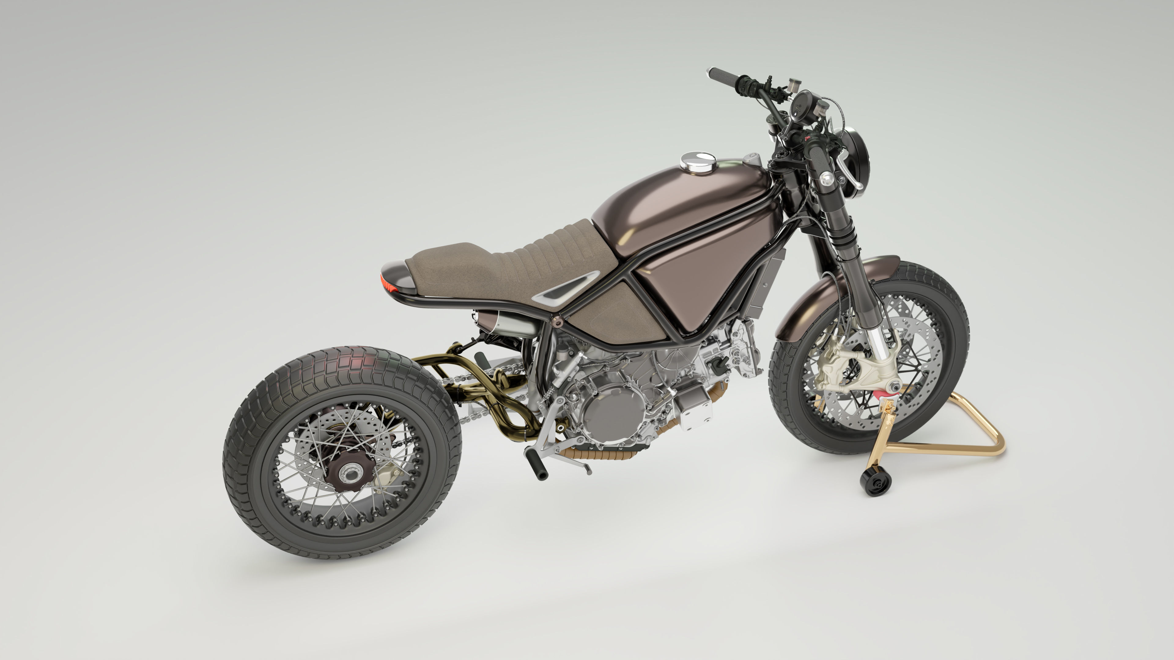 Custom Master Motorcycle 3D model_8