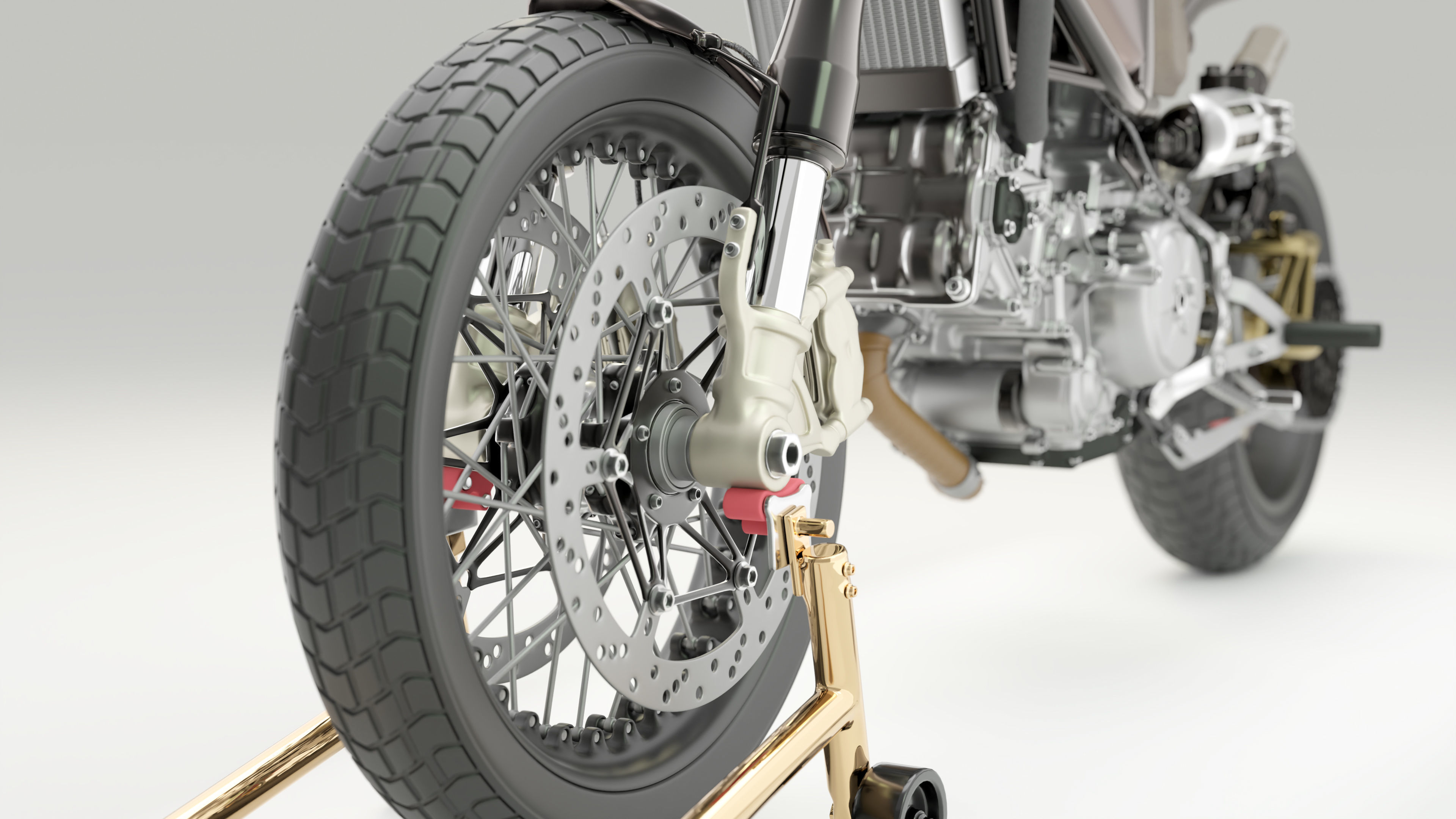 Custom Master Motorcycle 3D model_3