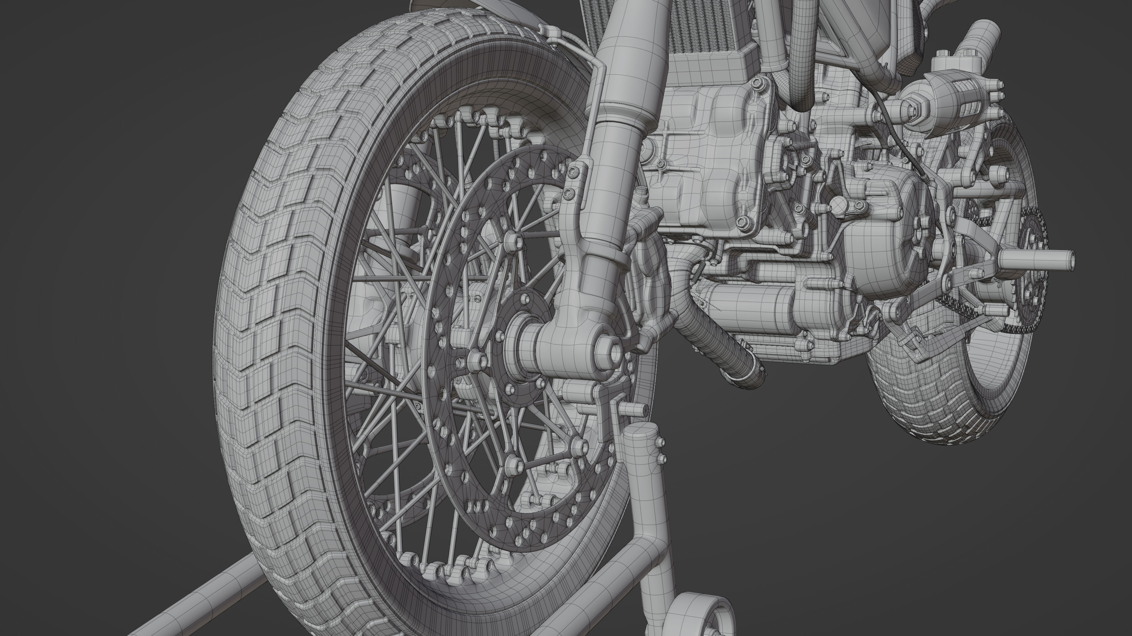 Custom Master Motorcycle 3D model_32
