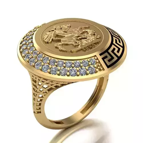 Lira Ring 006 3D print model