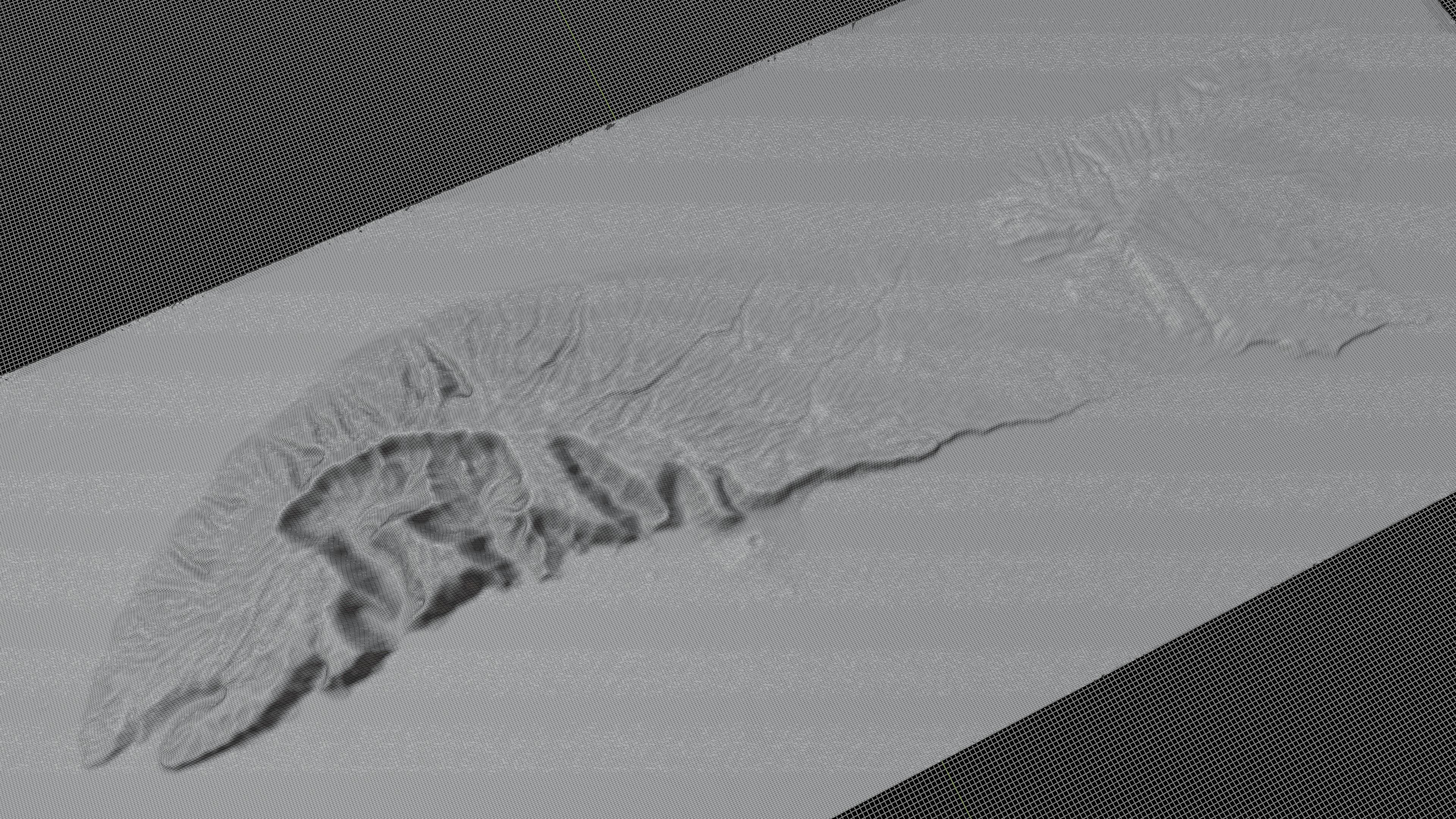 Molokai island full 3d model terrain 3D model_5