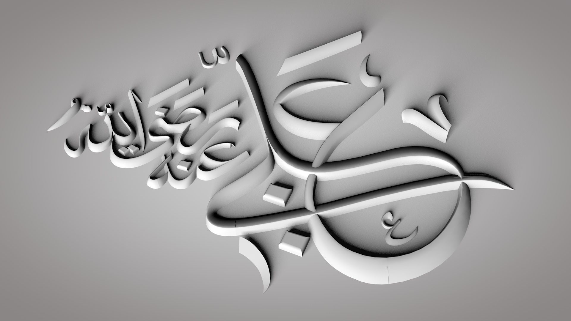 Zulfikar Sword 3D model_8