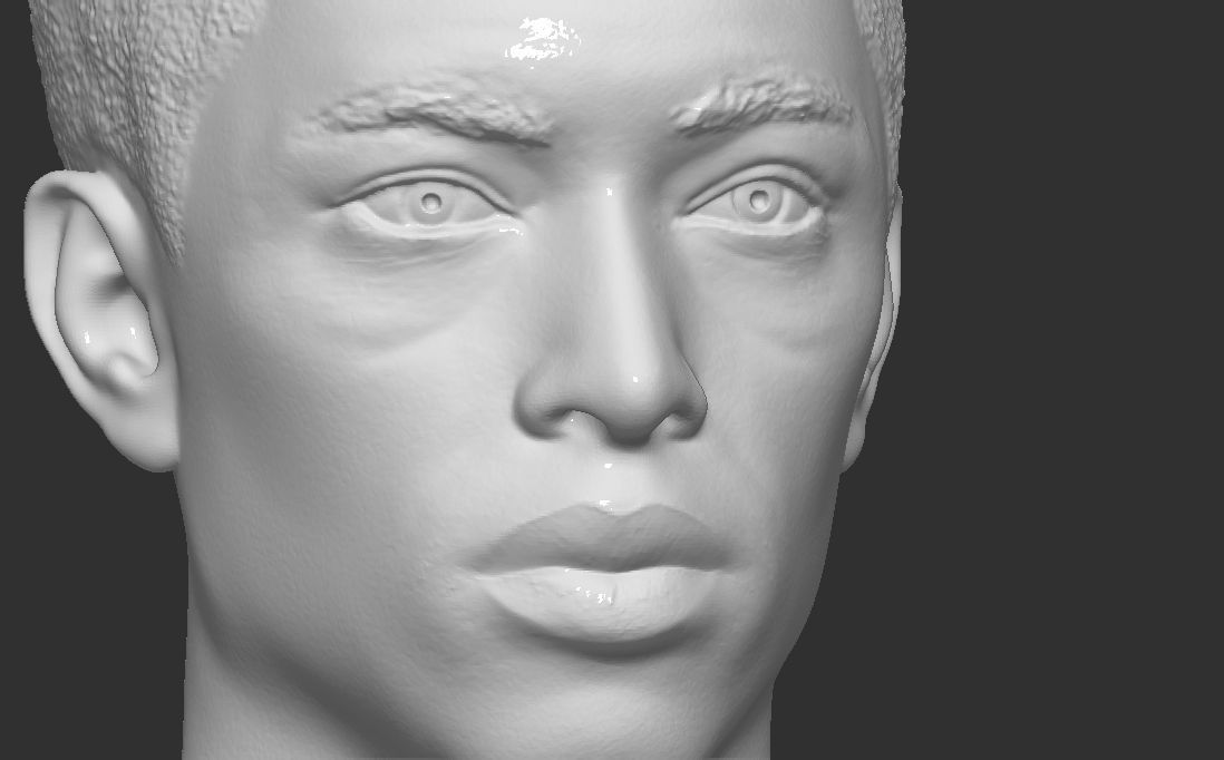 Jude Bellingham bust for 3D printing 3D print model_13