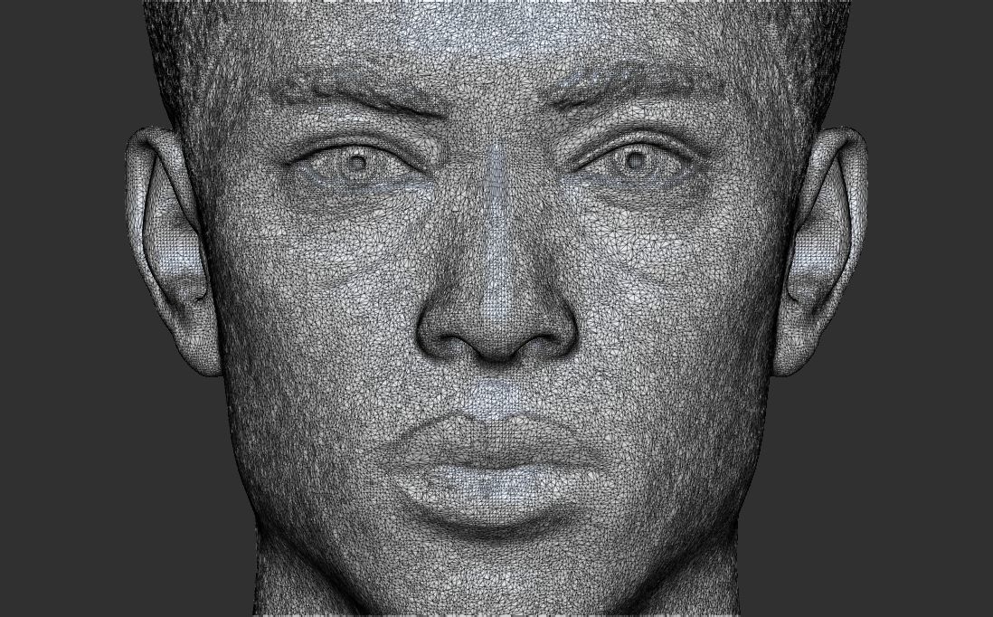 Jude Bellingham bust for 3D printing 3D print model_25