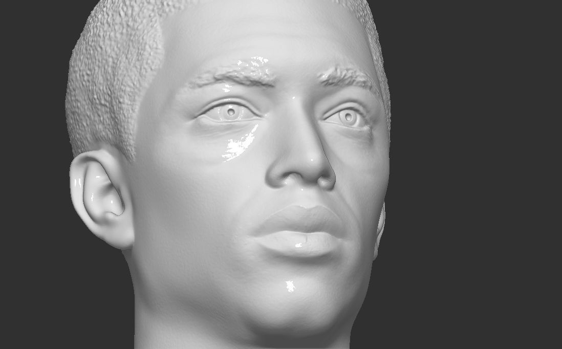 Jude Bellingham bust for 3D printing 3D print model_17