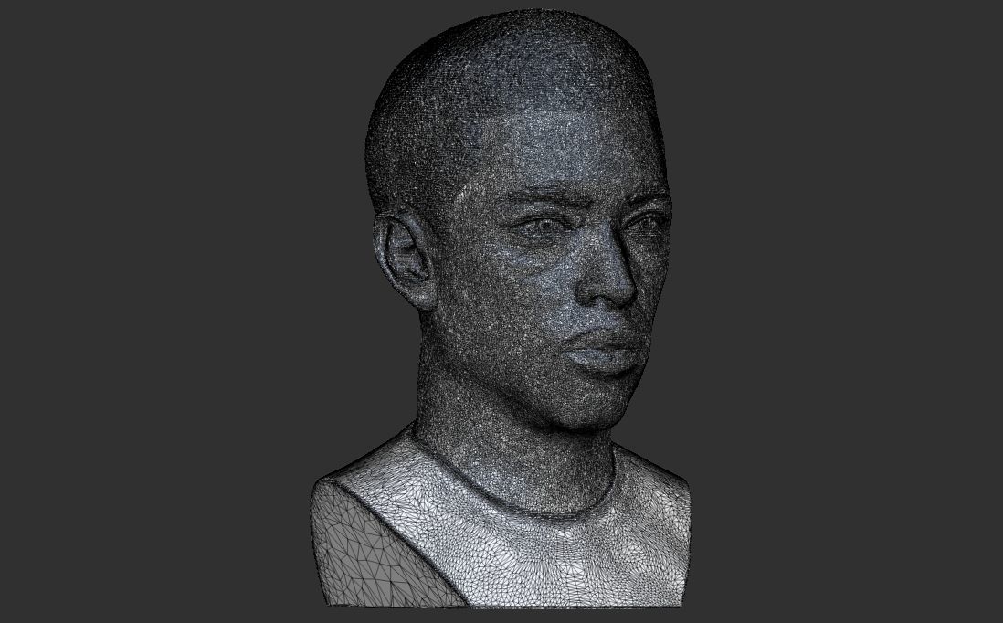 Jude Bellingham bust for 3D printing 3D print model_24