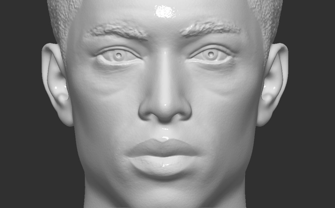 Jude Bellingham bust for 3D printing 3D print model_12