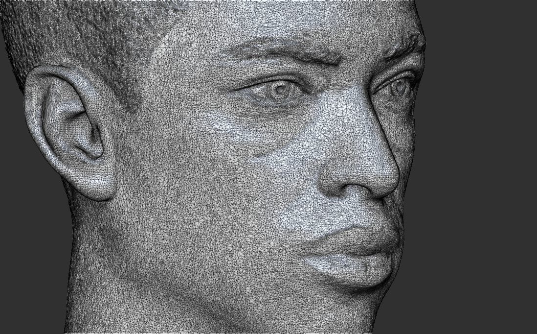Jude Bellingham bust for 3D printing 3D print model_26