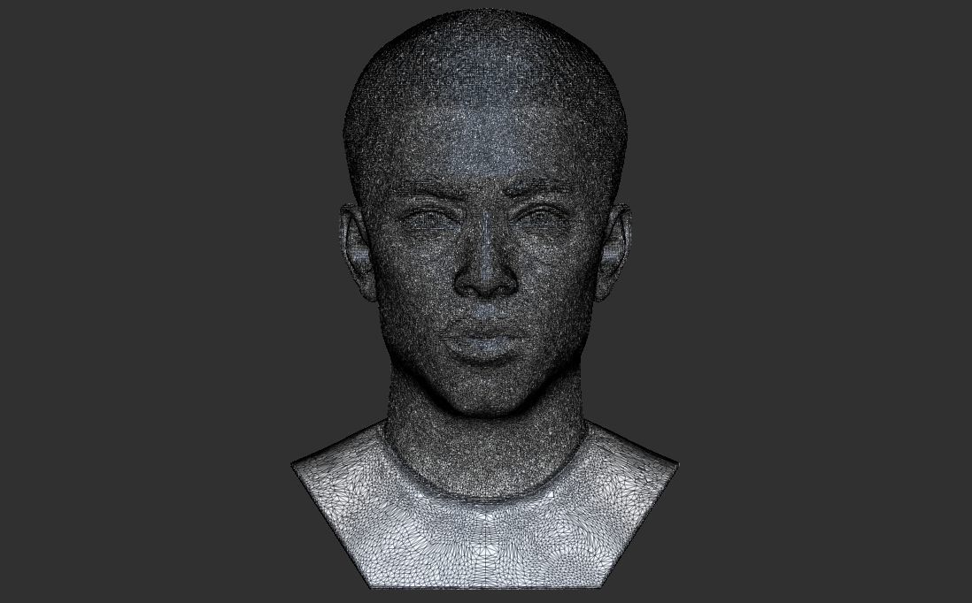 Jude Bellingham bust for 3D printing 3D print model_23