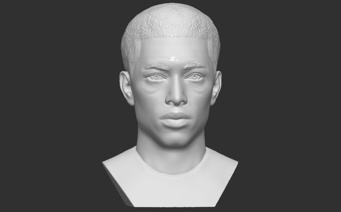 Jude Bellingham bust for 3D printing 3D print model_11