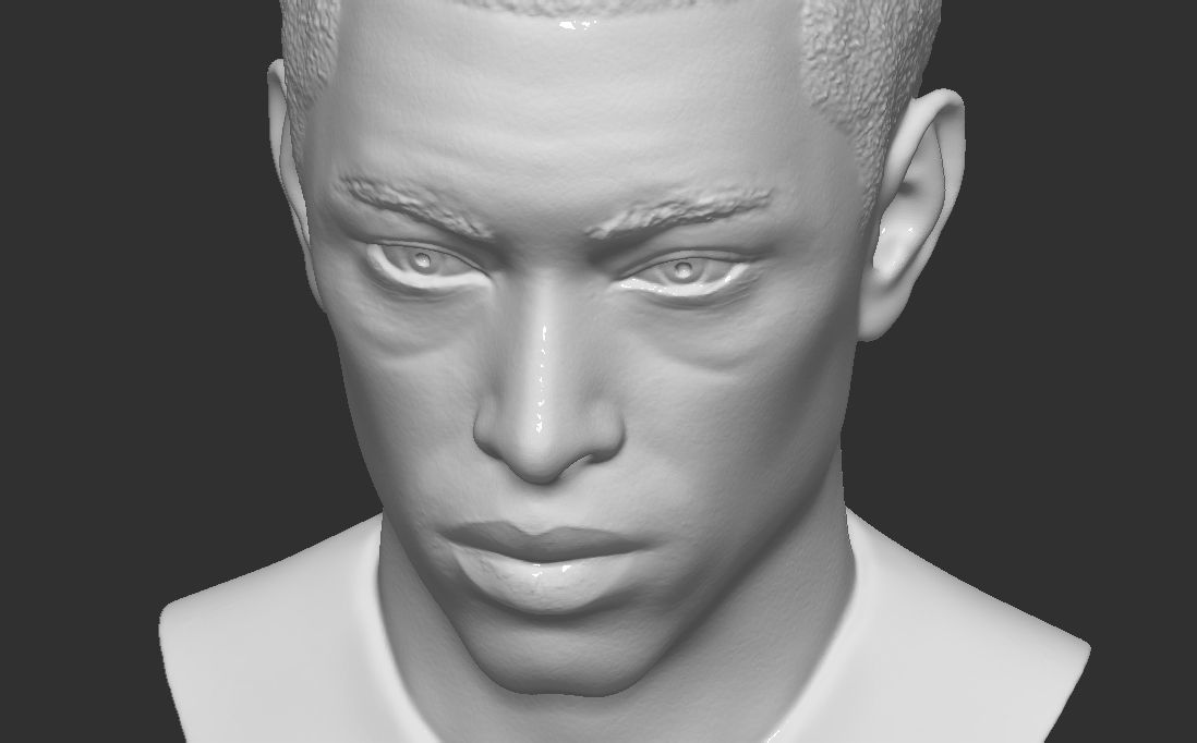 Jude Bellingham bust for 3D printing 3D print model_19