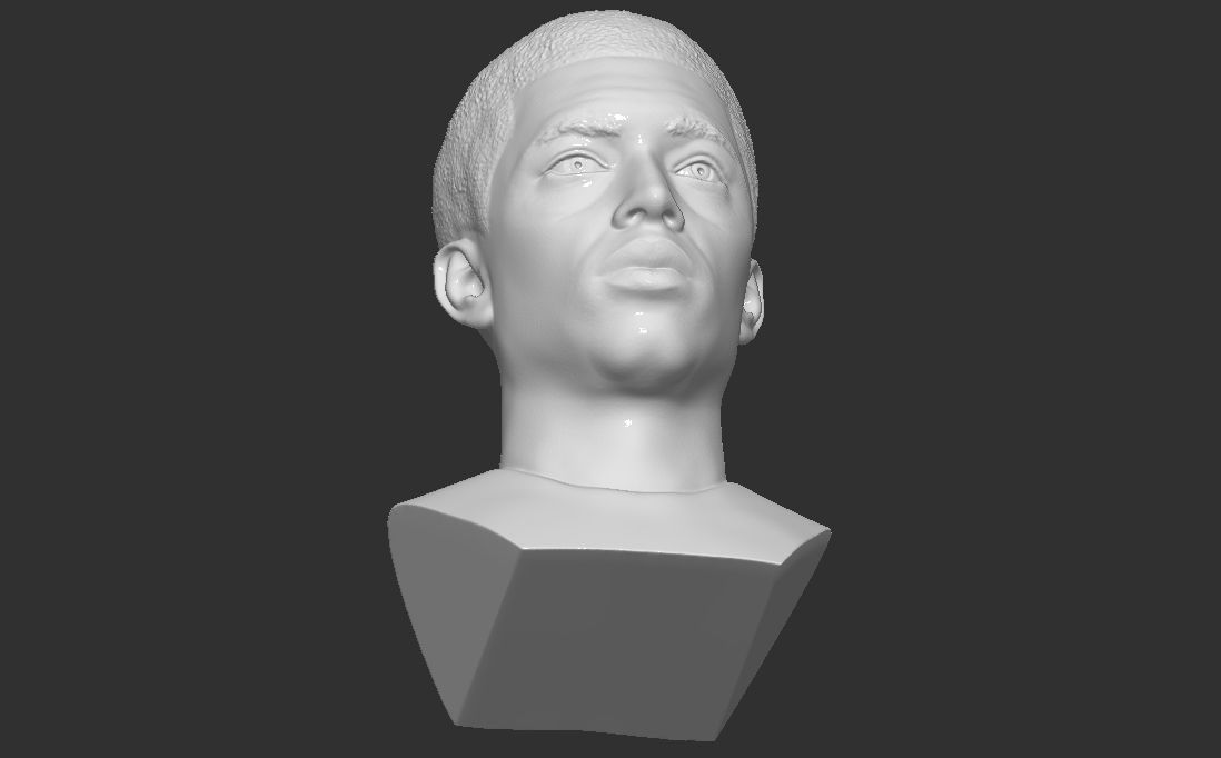 Jude Bellingham bust for 3D printing 3D print model_20