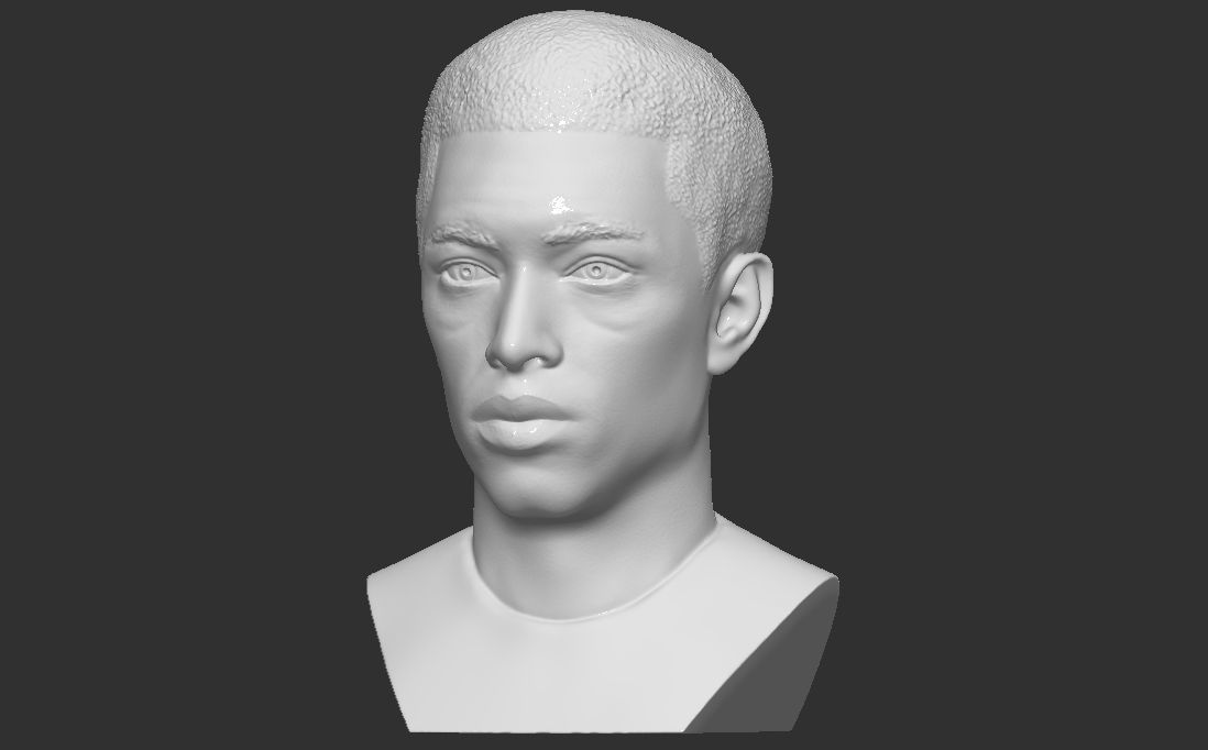 Jude Bellingham bust for 3D printing 3D print model_1