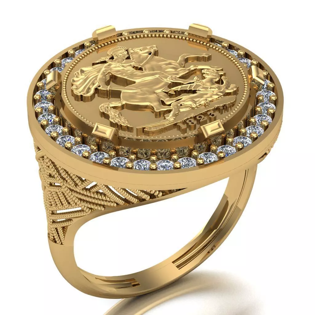 Lira Ring 009 3D print model