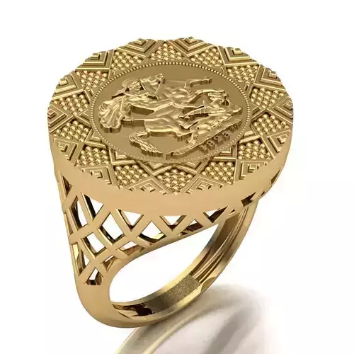 Lira Ring 010 3D print model