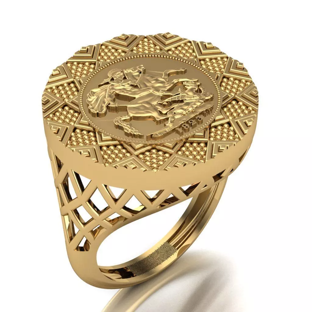 Lira Ring 010 3D print model
