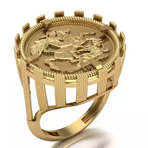 Lira Ring 011 3D print model