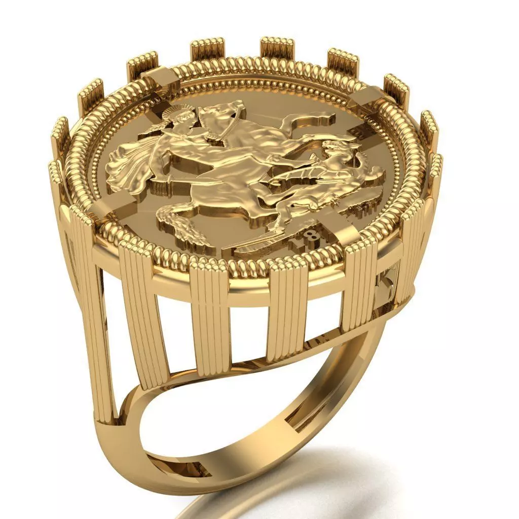 Lira Ring 011 3D print model