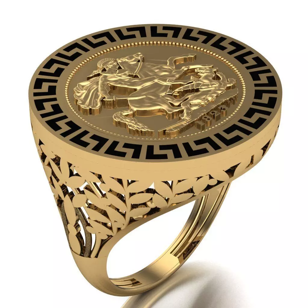 Lira Ring 012 3D print model