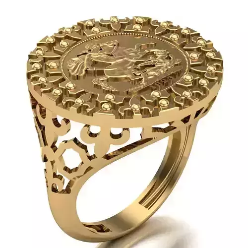 Lira Ring 014 3D print model