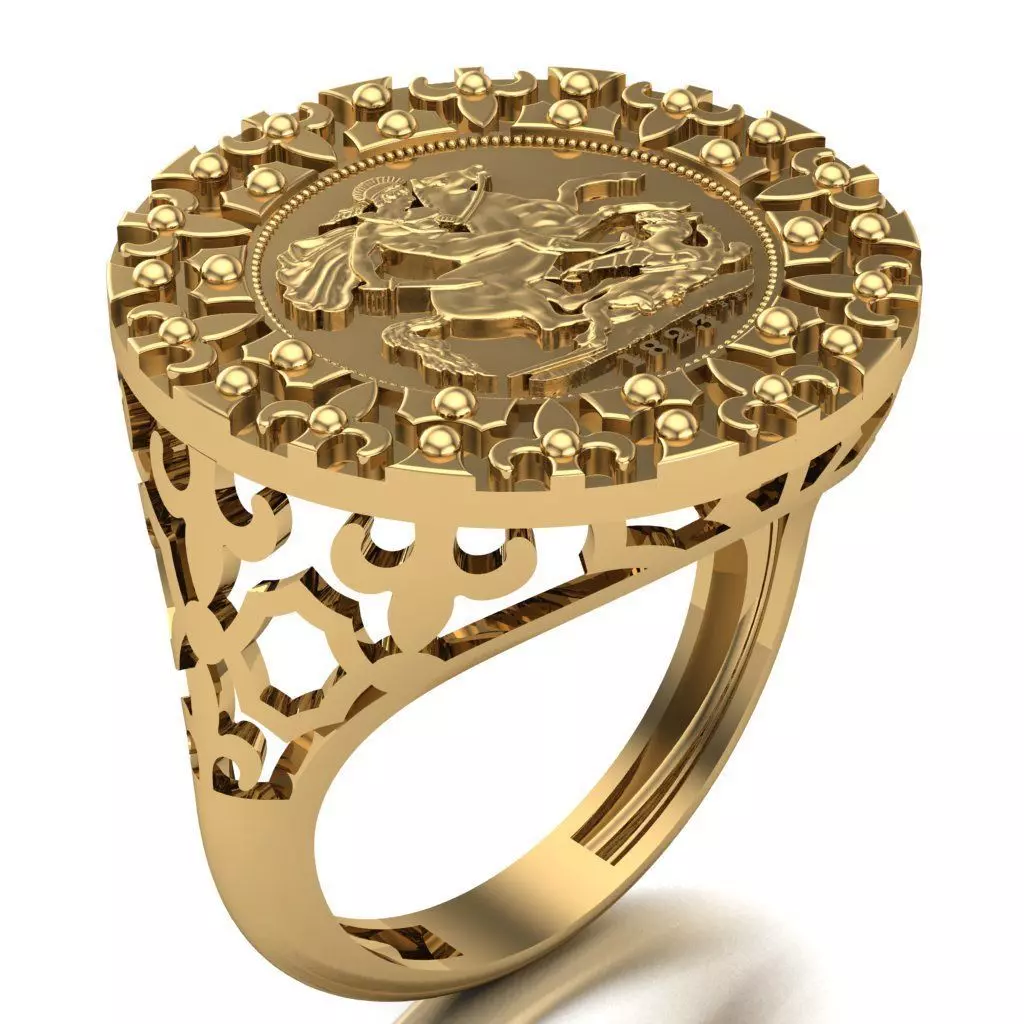 Lira Ring 014 3D print model