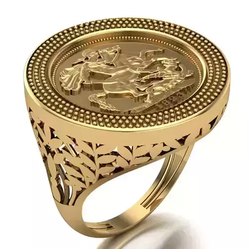 Lira Ring 015 3D print model