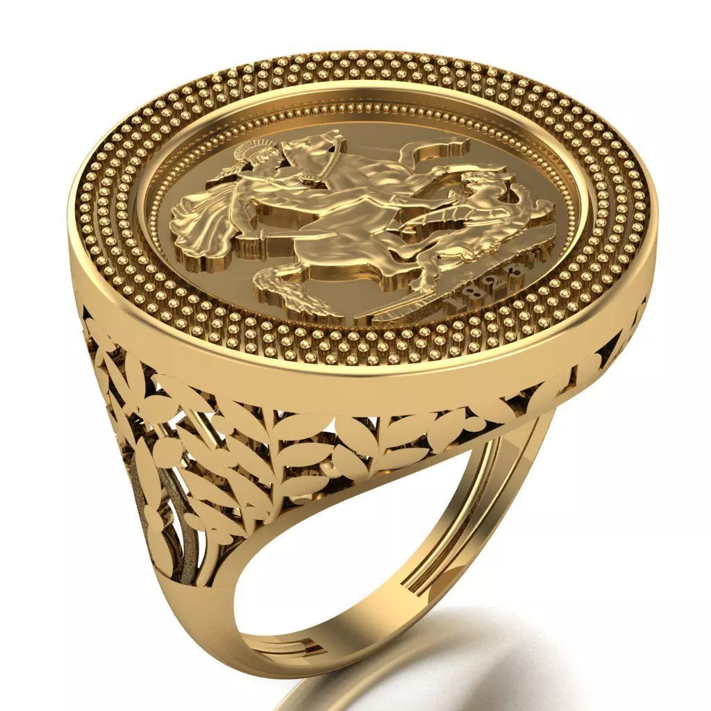 Lira Ring 015 3D print model