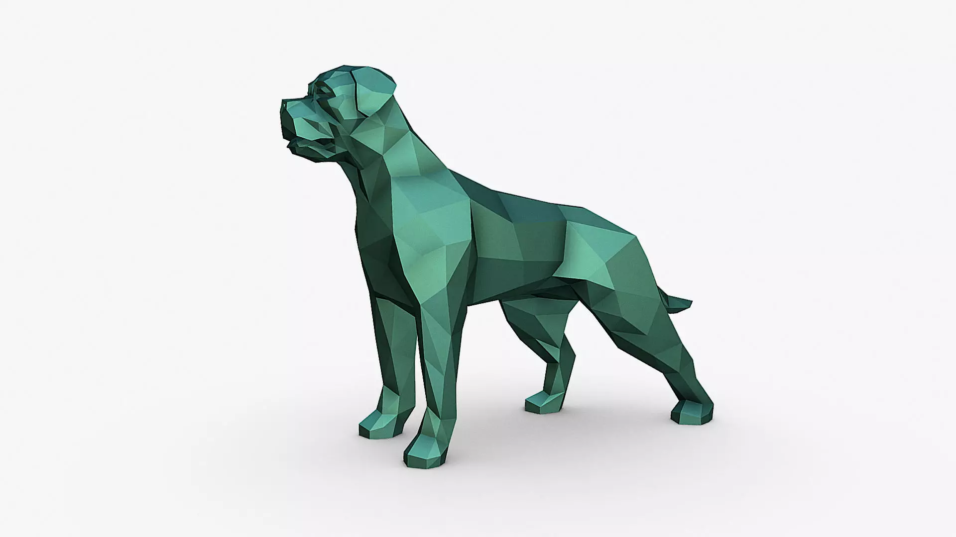 Bullmastiff 3D print model