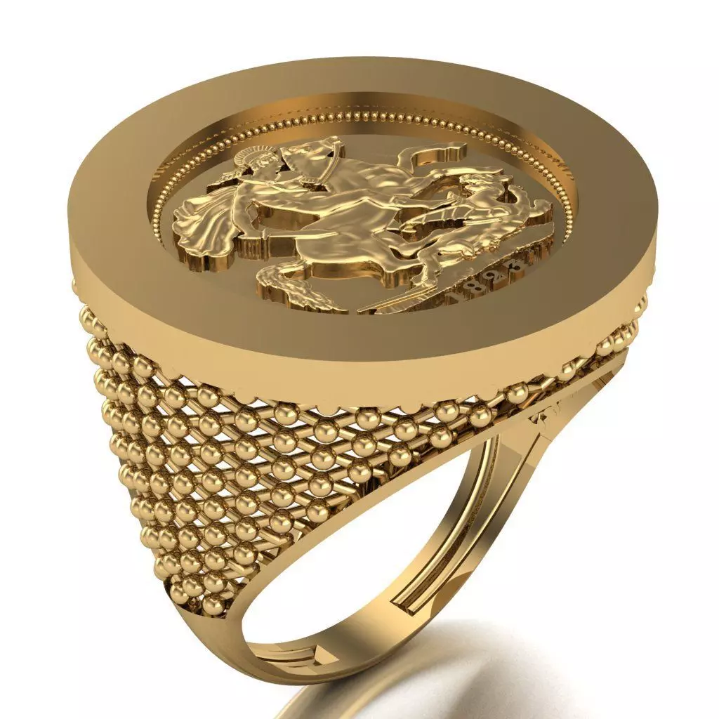 Lira Ring 016 3D print model