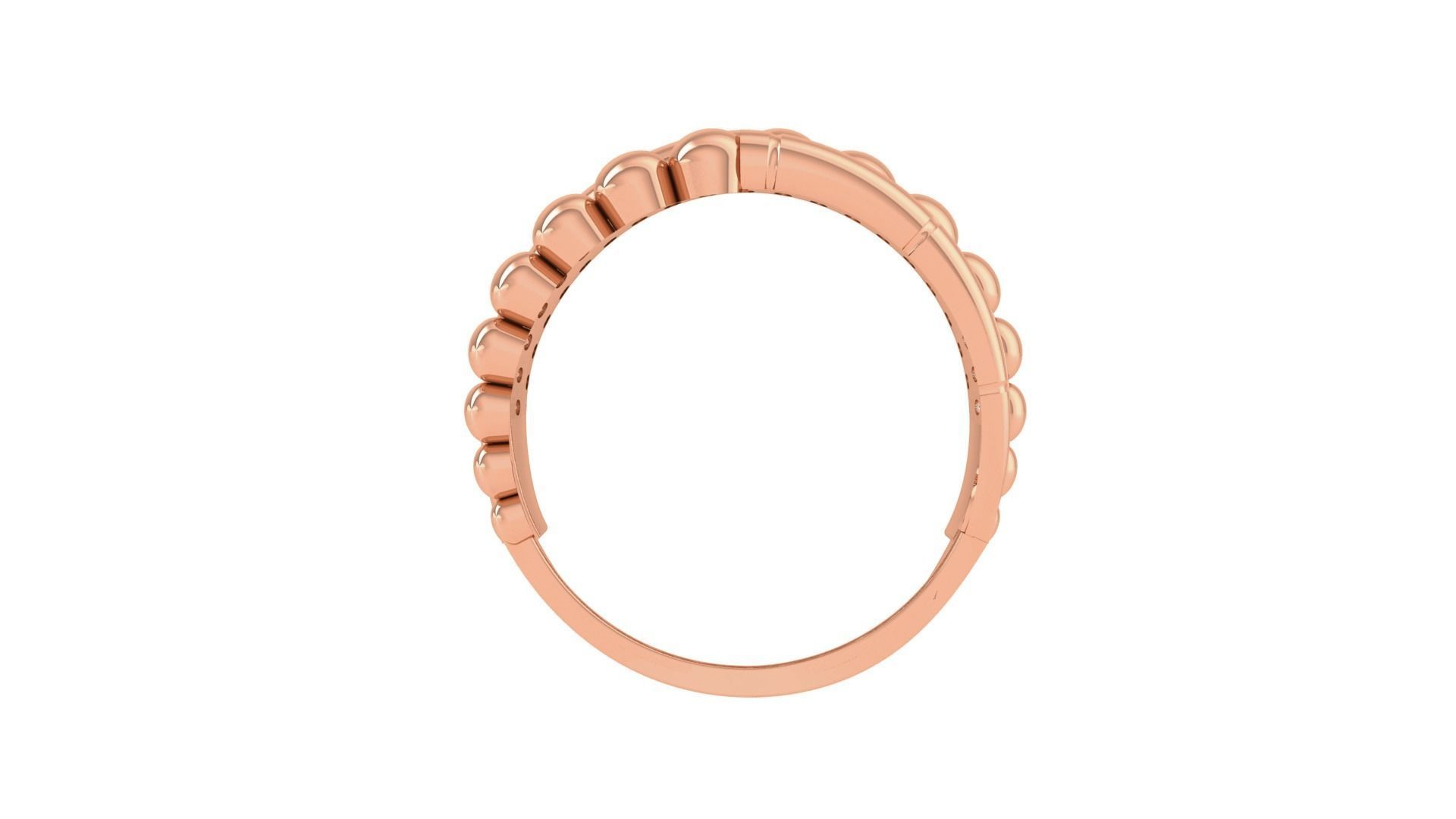 Balls High Jewelry Diamond Cocktail Ring 3dm stl obj renders 3D print model_12