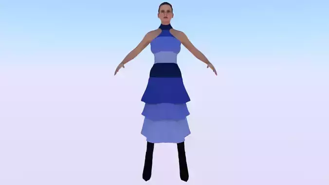 Woman in a Dress 037