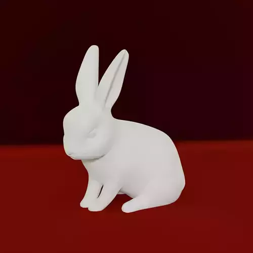 Rabbit Free 3D print model