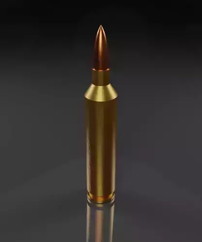 Bullet for snipper  3D model