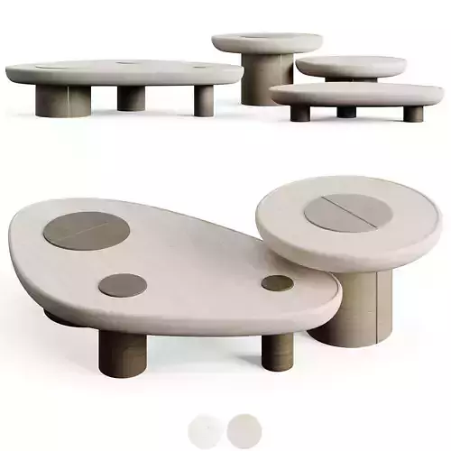 LuxLucia Casa PIERRE Coffee Table Low-poly 3D model