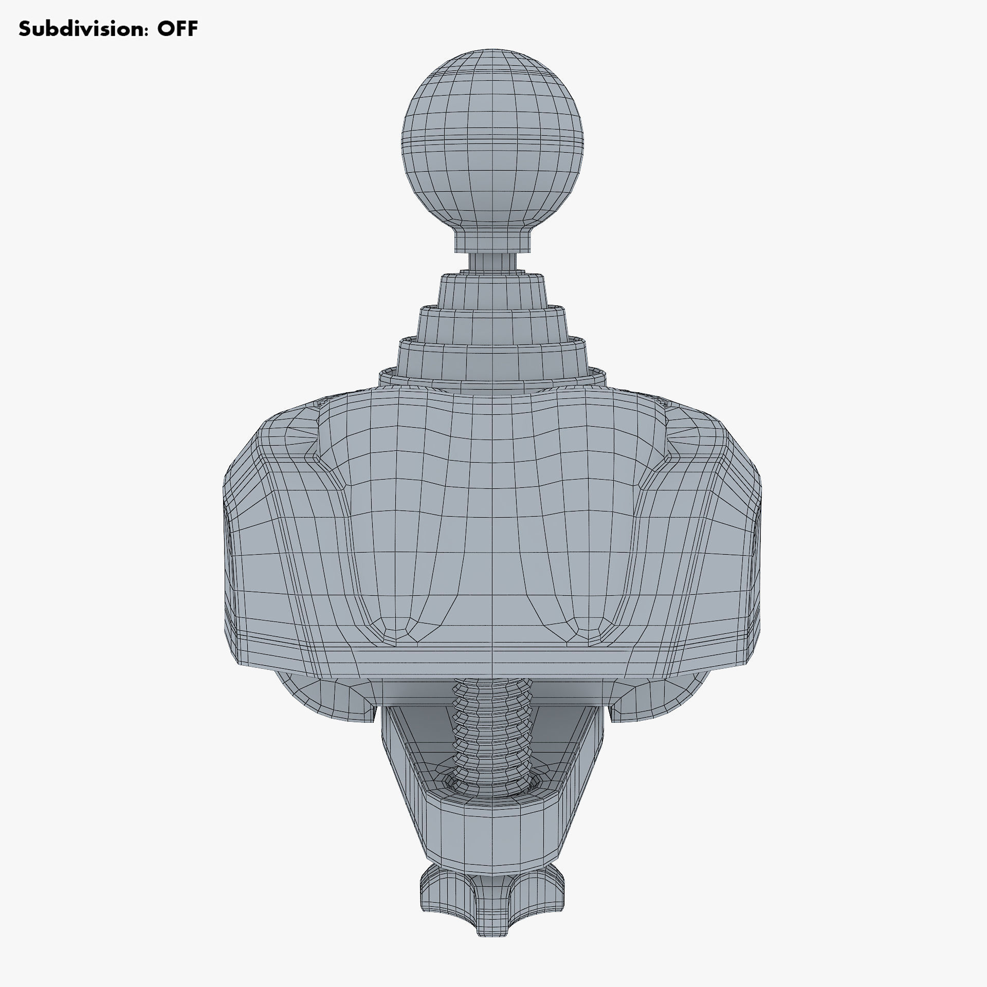 Simulator Gear Shifter M 2 3D model_18