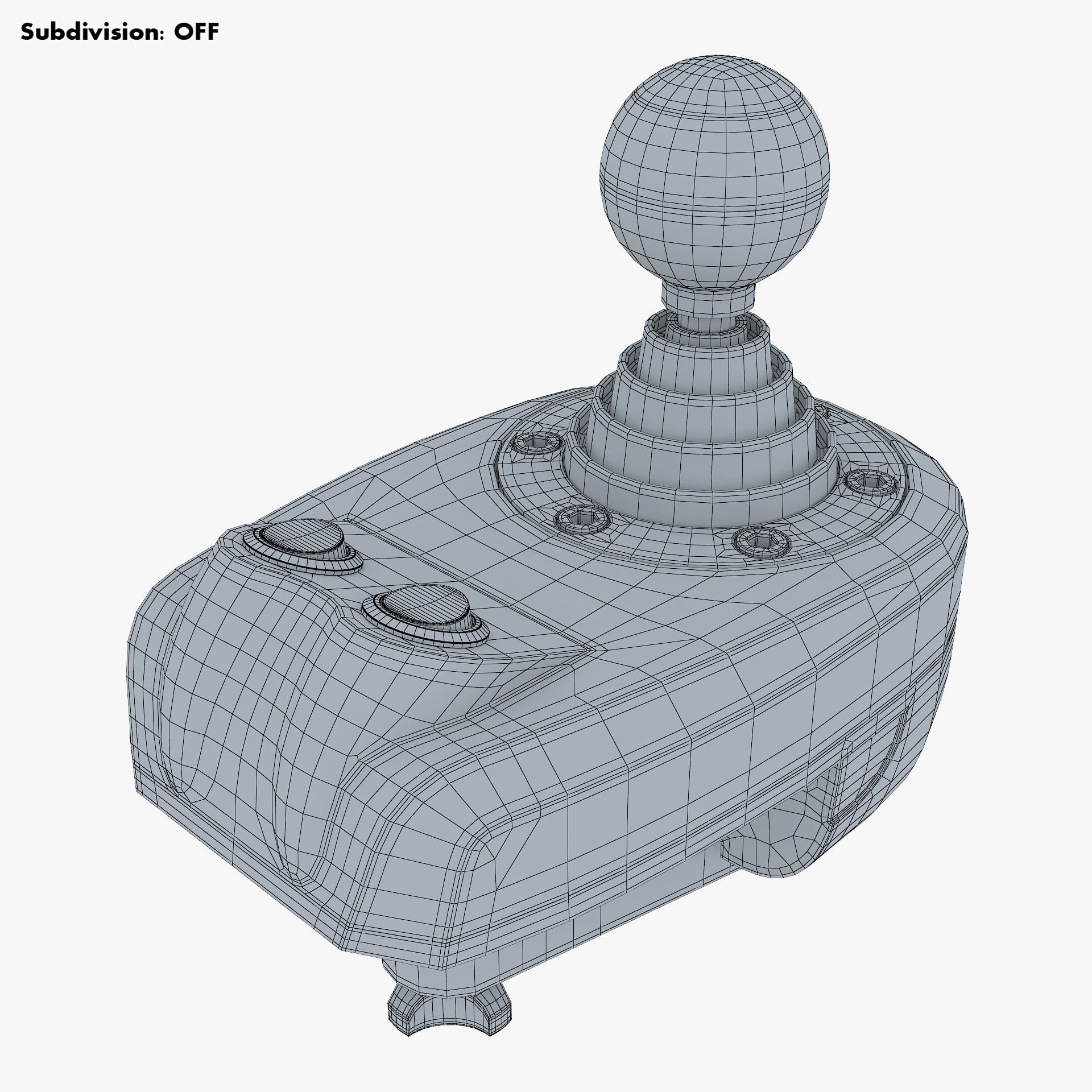 Simulator Gear Shifter M 2 3D model_22